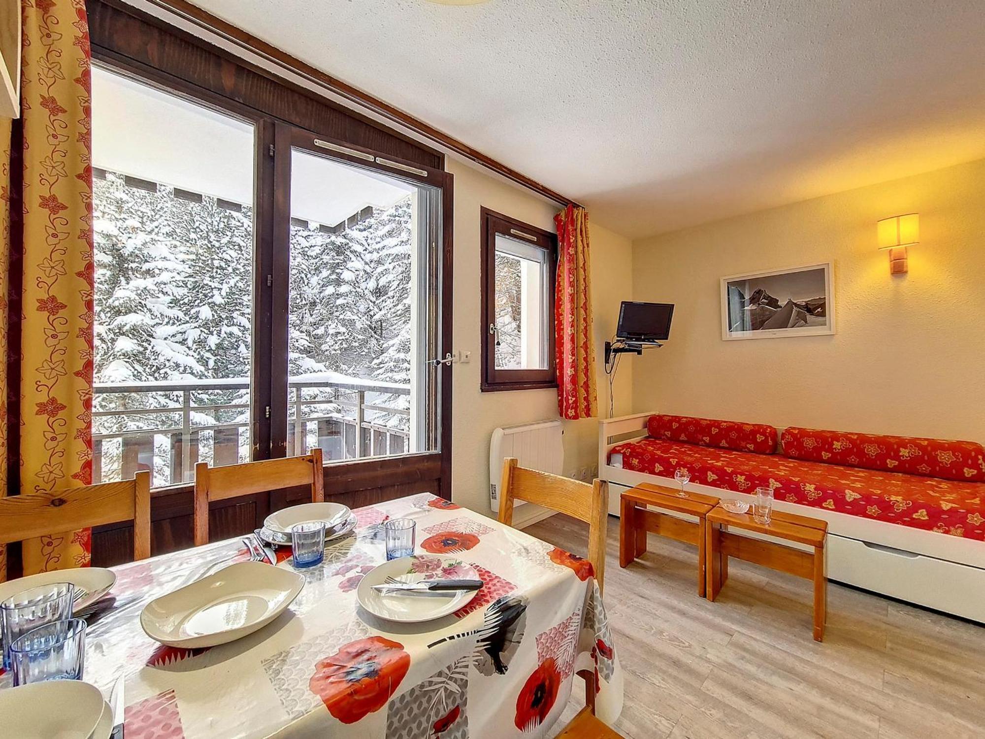 Studio Cosy Au Pied Des Pistes Avec Balcon A 24 Rue Du Panorama, Les Belleville - Fr-1-344-884 แซ็ง-มาร์แต็ง-เดอ-แบลวีย์ ภายนอก รูปภาพ